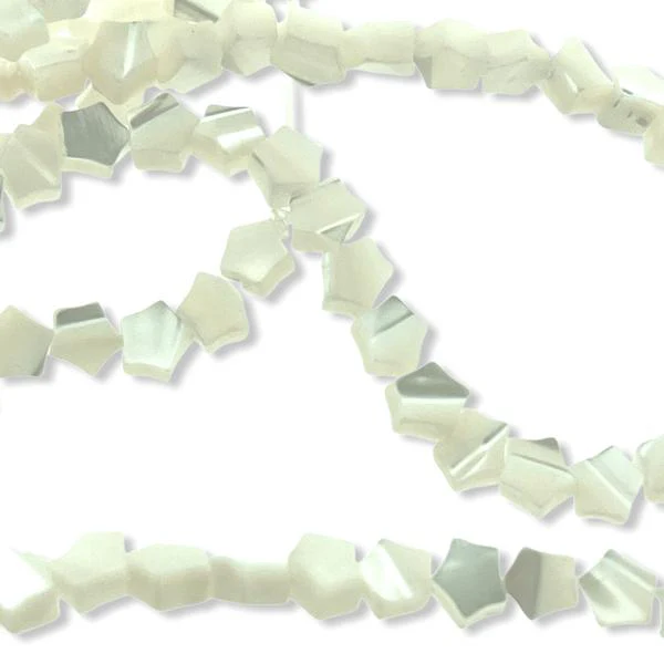 Zoetwaterschelp kraal mini Ster parelmoer 4mm